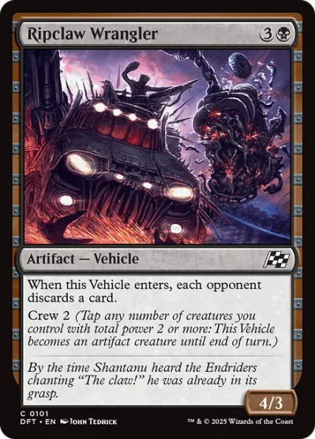 Ripclaw Wrangler, Aetherdrift — Magic: The Gathering card