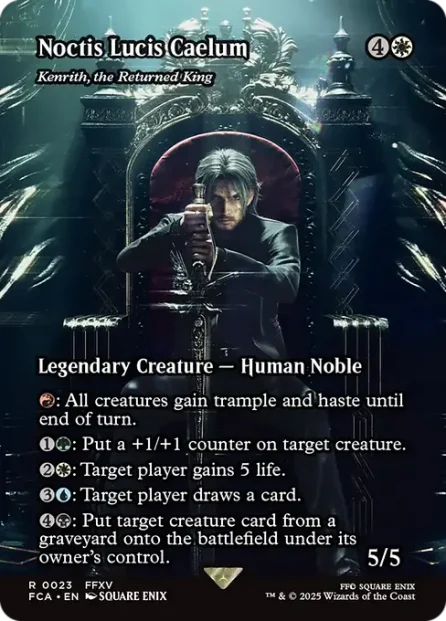 Kenrith, the Returned King, Final Fantasy: Through the Ages — Magic: The Gathering card