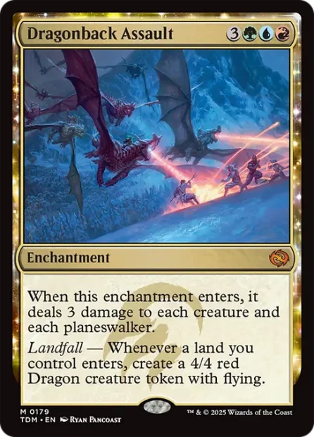 Dragonback Assault, Tarkir: Dragonstorm — Magic: The Gathering card
