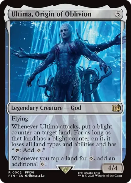 Ultima, Origin of Oblivion, Final Fantasy — Magic: The Gathering card