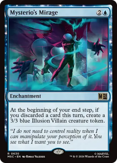 Mysterio's Mirage, Marvel Super Heroes Commander — Magic: The Gathering card