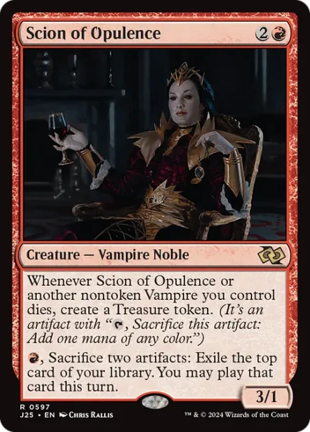 Scion of Opulence, Foundations Jumpstart — Magic: The Gathering card