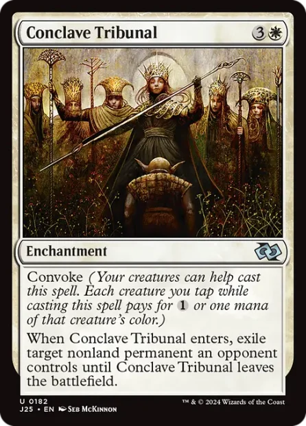 Conclave Tribunal, Foundations Jumpstart — Magic: The Gathering card