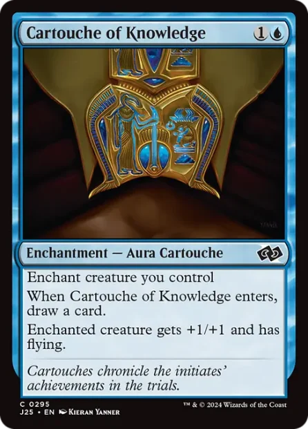Cartouche of Knowledge, Foundations Jumpstart — Magic: The Gathering card