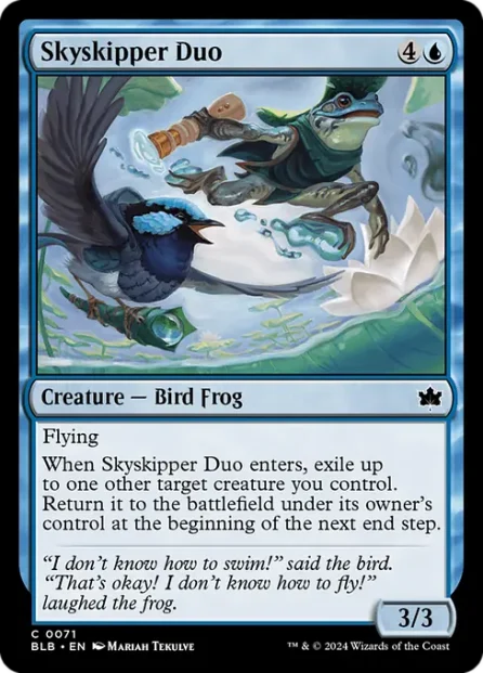 Skyskipper Duo, Bloomburrow — Magic: The Gathering card