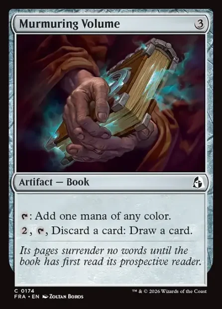 Murmuring Volume, Reality Fracture — Magic: The Gathering card