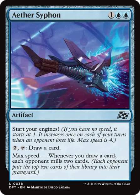 Aether Syphon, Aetherdrift — Magic: The Gathering card