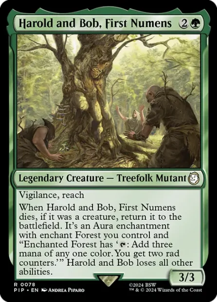 Harold and Bob, First Numens, Fallout — Magic: The Gathering card
