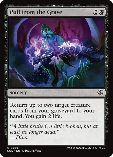 Pull from the Grave, Secrets of Strixhaven — Magic: The Gathering card
