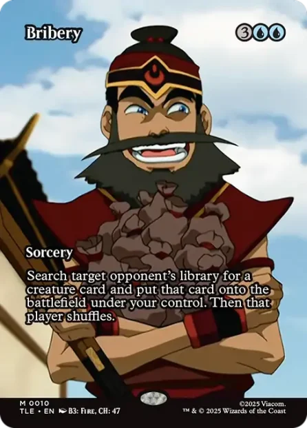 Bribery, Avatar: The Last Airbender Eternal — Magic: The Gathering card