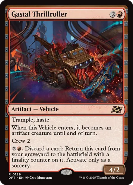 Gastal Thrillroller, Aetherdrift — Magic: The Gathering card