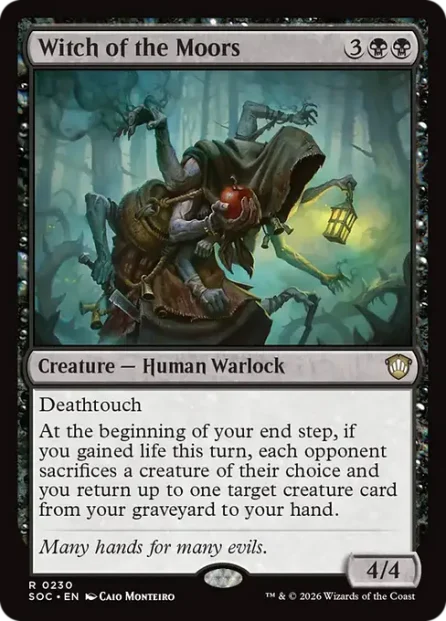 Witch of the Moors, Secrets of Strixhaven Commander — Magic: The Gathering card