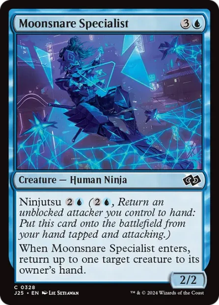 Moonsnare Specialist, Foundations Jumpstart — Magic: The Gathering card