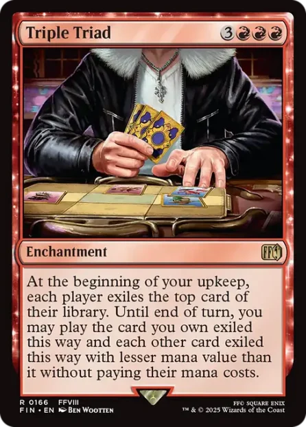 Triple Triad, Final Fantasy — Magic: The Gathering card