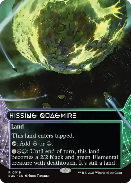 Hissing Quagmire, Edge of Eternities: Stellar Sights — Magic: The Gathering card