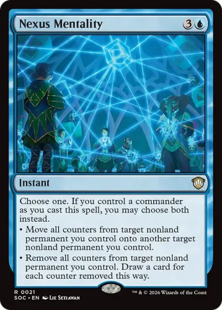 Nexus Mentality, Secrets of Strixhaven Commander — Magic: The Gathering card