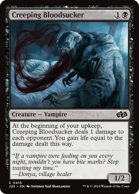 Creeping Bloodsucker, Foundations Jumpstart — Magic: The Gathering card