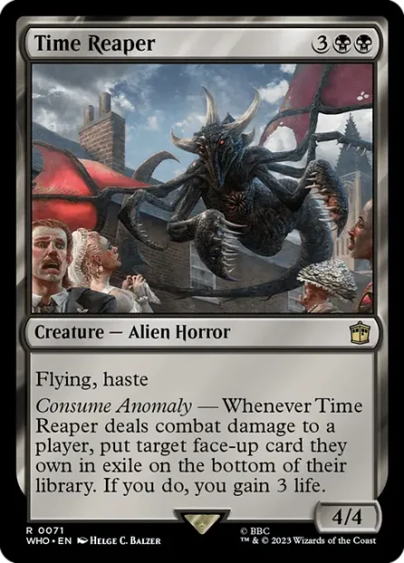 Time Reaper, Doctor Who — Magic: The Gathering card