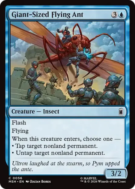 Giant-Sized Flying Ant, Marvel Super Heroes — Magic: The Gathering card