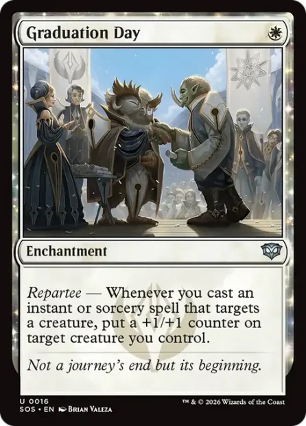 Graduation Day, Secrets of Strixhaven — Magic: The Gathering card