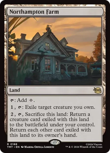Northampton Farm, Teenage Mutant Ninja Turtles — Magic: The Gathering card