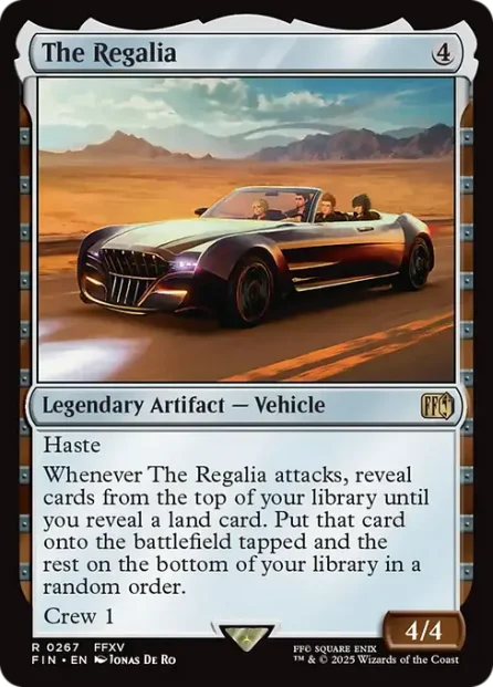 The Regalia, Final Fantasy — Magic: The Gathering card