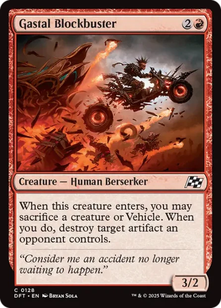 Gastal Blockbuster, Aetherdrift — Magic: The Gathering card