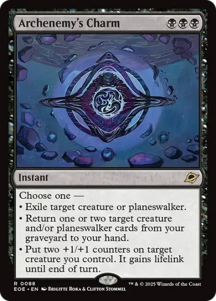 Archenemy's Charm, Edge of Eternities — Magic: The Gathering card