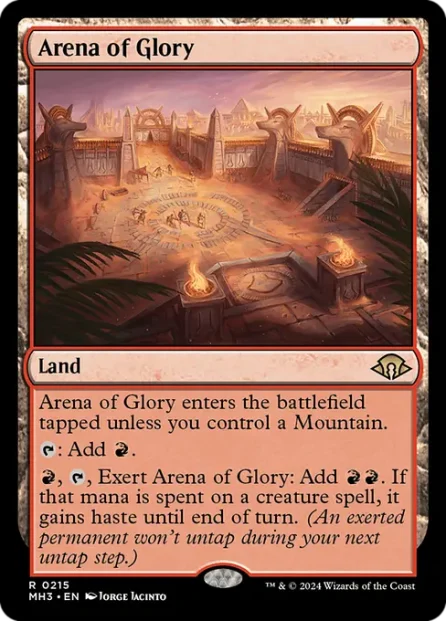 Arena of Glory, Modern Horizons 3 — Magic: The Gathering card