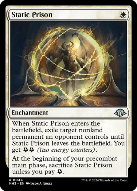 Static Prison, Modern Horizons 3 — Magic: The Gathering card