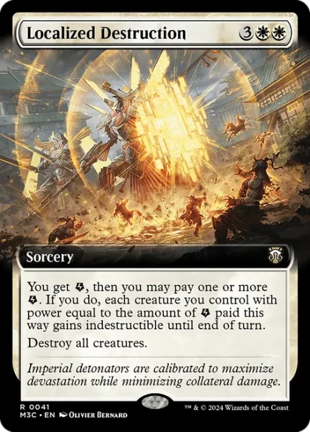 Localized Destruction, Modern Horizons 3 Commander — Magic: The Gathering card