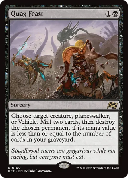 Quag Feast, Aetherdrift — Magic: The Gathering card