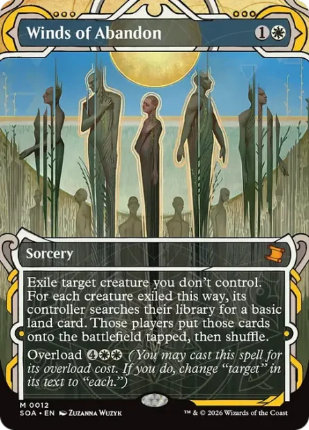 Winds of Abandon, Secrets of Strixhaven Mystical Archive — Magic: The Gathering card