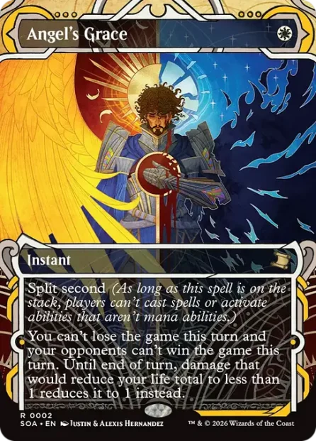 Angel's Grace, Secrets of Strixhaven Mystical Archive — Magic: The Gathering card