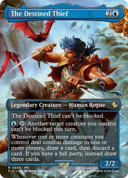 The Destined Thief, Final Fantasy Commander — Magic: The Gathering card