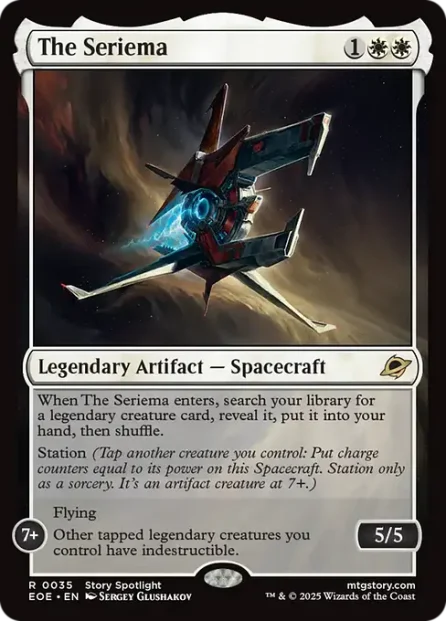 The Seriema, Edge of Eternities — Magic: The Gathering card