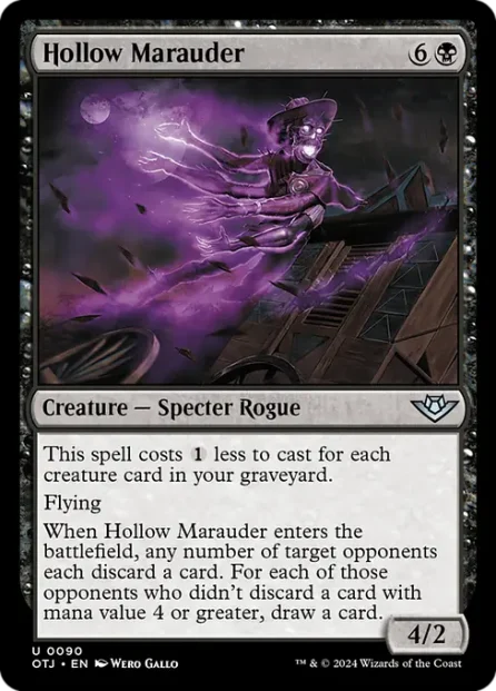 Hollow Marauder, Outlaws of Thunder Junction — Magic: The Gathering card