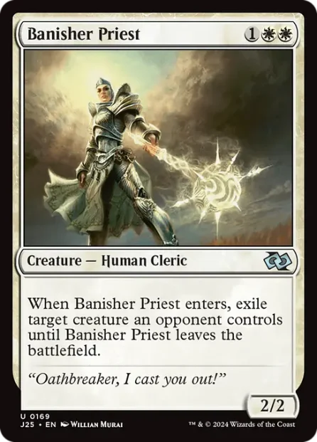 Banisher Priest, Foundations Jumpstart — Magic: The Gathering card