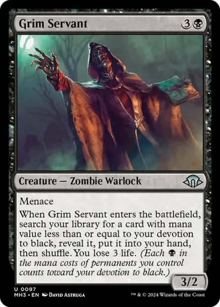Grim Servant, Modern Horizons 3 — Magic: The Gathering card