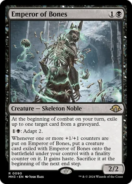 Emperor of Bones, Modern Horizons 3 — Magic: The Gathering card
