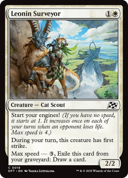 Leonin Surveyor, Aetherdrift — Magic: The Gathering card
