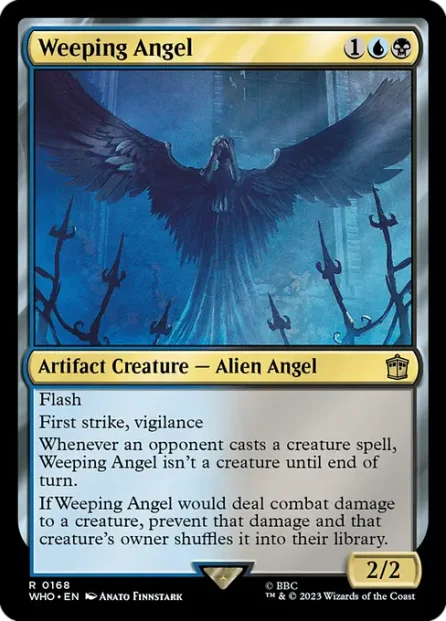 Weeping Angel, Doctor Who — Magic: The Gathering card