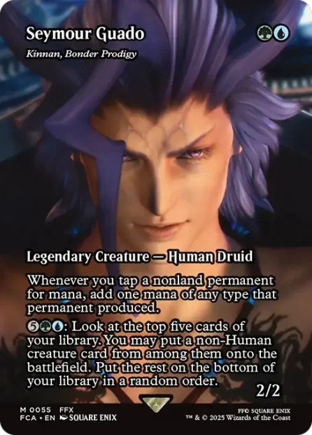 Kinnan, Bonder Prodigy, Final Fantasy: Through the Ages — Magic: The Gathering card