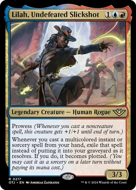 Lilah, Undefeated Slickshot, Outlaws of Thunder Junction — Magic: The Gathering card