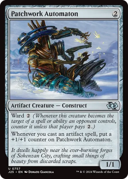 Patchwork Automaton, Foundations Jumpstart — Magic: The Gathering card