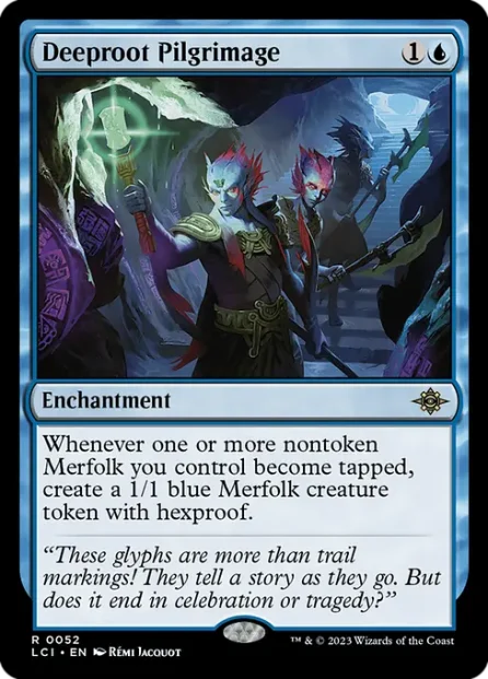 Deeproot Pilgrimage, The Lost Caverns of Ixalan — Magic: The Gathering card