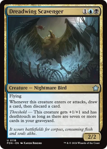 Dreadwing Scavenger, Foundations — Magic: The Gathering card