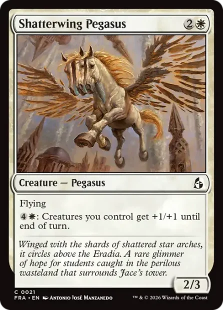 Shatterwing Pegasus, Reality Fracture — Magic: The Gathering card