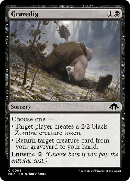 Gravedig, Modern Horizons 3 — Magic: The Gathering card