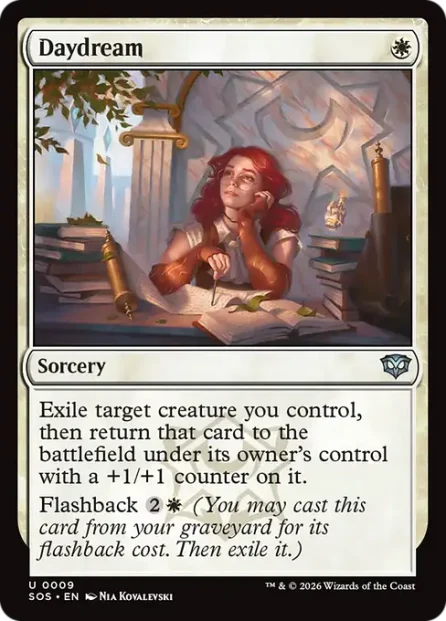 Daydream, Secrets of Strixhaven — Magic: The Gathering card